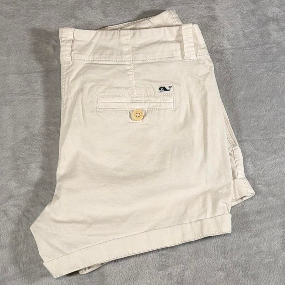 Vintage Vineyard Vines Breaker Chino Shorts | White | Size 8